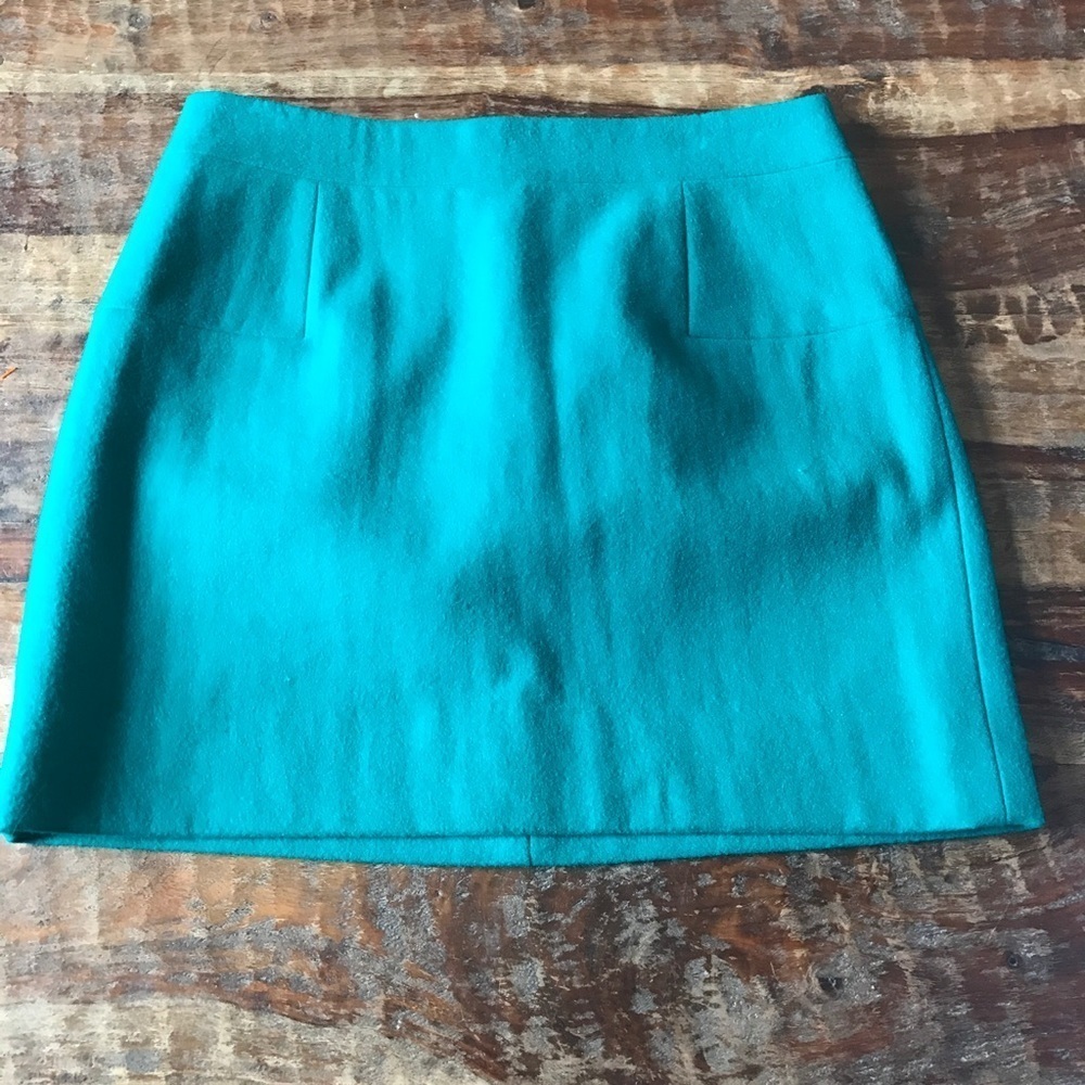 J. Crew Felted Wool Skirt